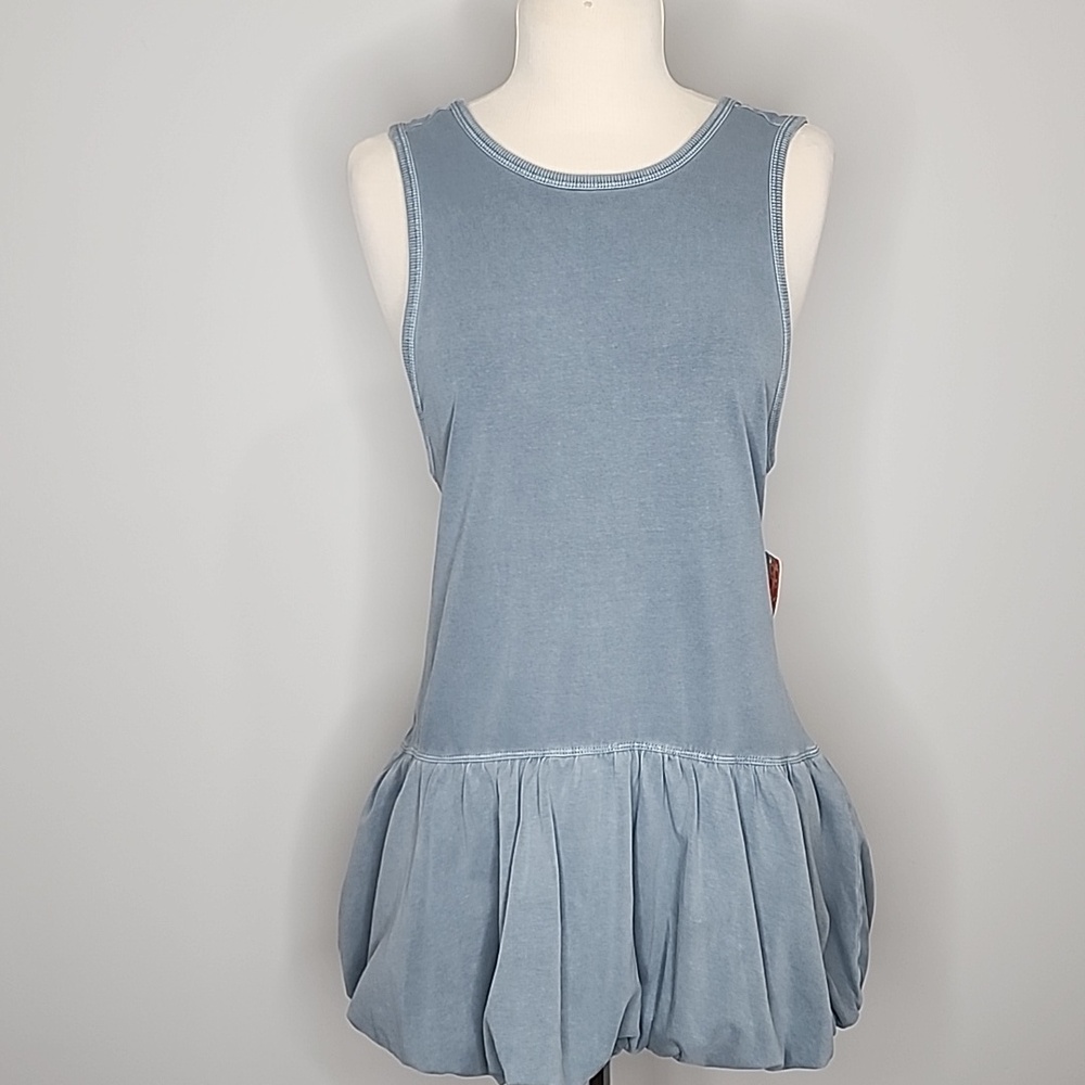 Free People Movement Hot Shot Bubble Dress Size Small Summer Storm Casual